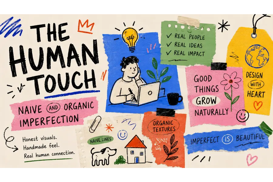 The Human Touch: Naive and Organic Imperfection