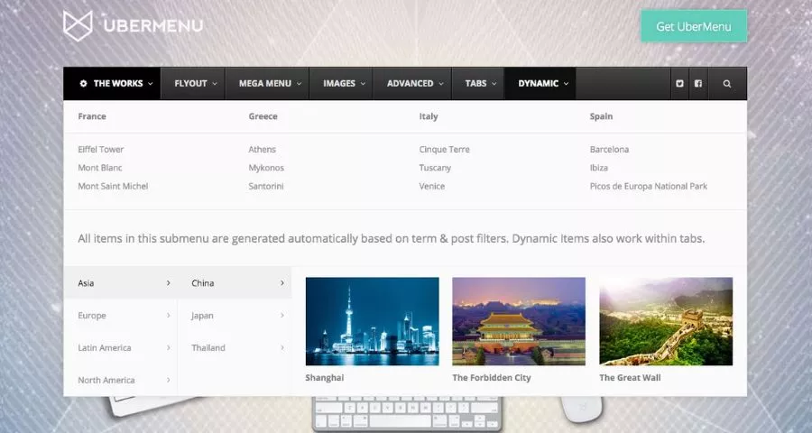 Best 5 Mega Menu plugins for WordPress 7 UberMenu
