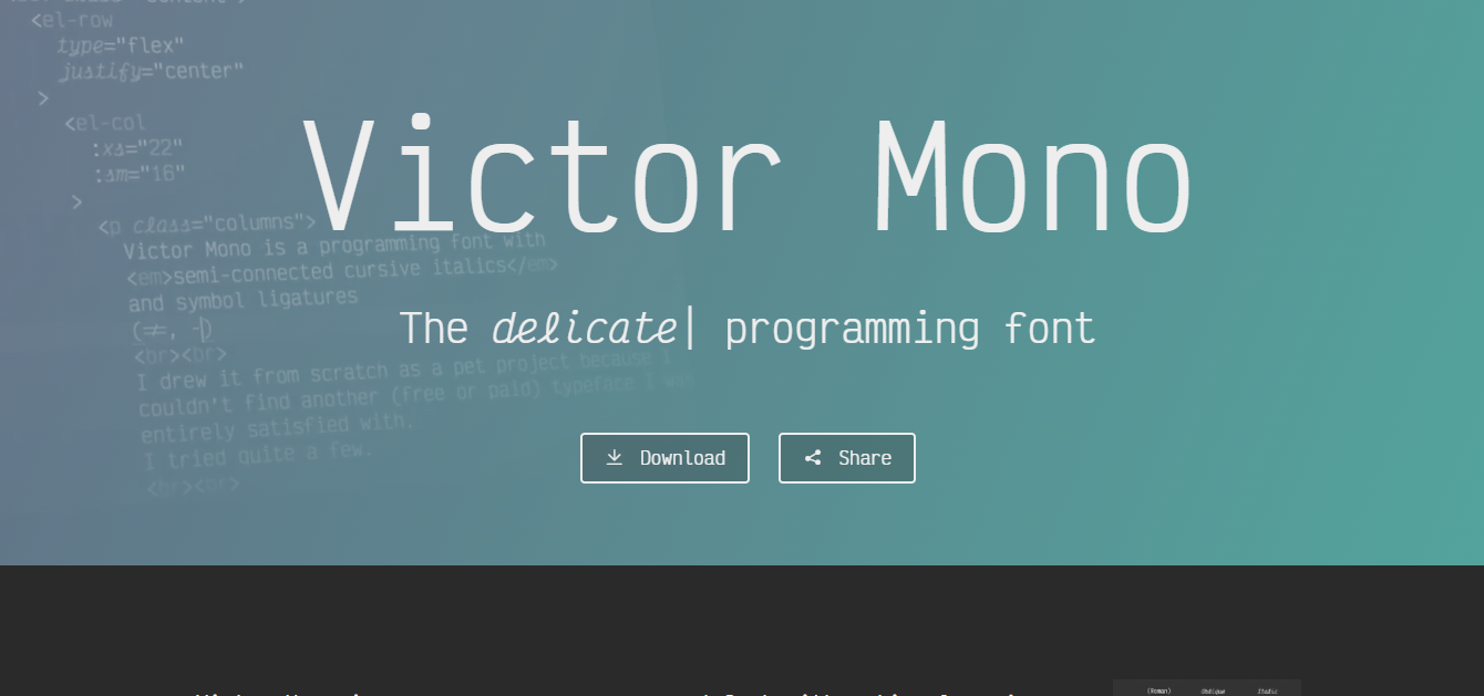Victor Mono