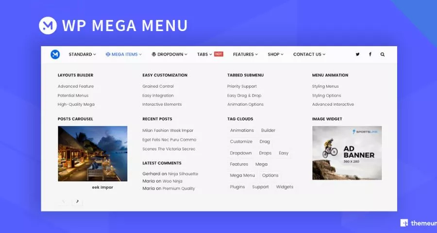 Best 5 Mega Menu plugins for WordPress 10 WP Mega Menu
