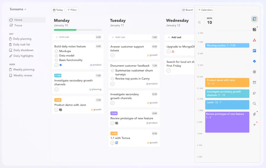 9 Best Productivity Apps to Save 10+ Hours Every Week 16 Sunsama
