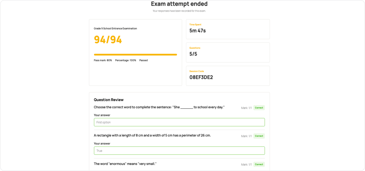 exam 12