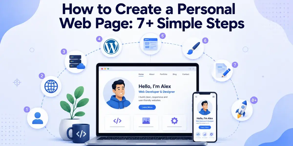 How to Create a Personal Web Page: 7+ Simple Steps