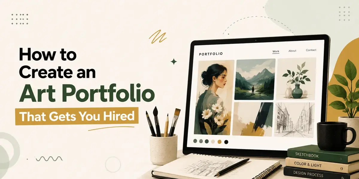 How to Create an Art Portfolio That Gets You Hired