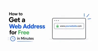 How to Get a Web Address for Free in Minutes
