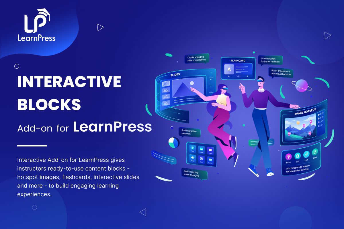 Interactive Blocks Add-on for LearnPress Thumbnail