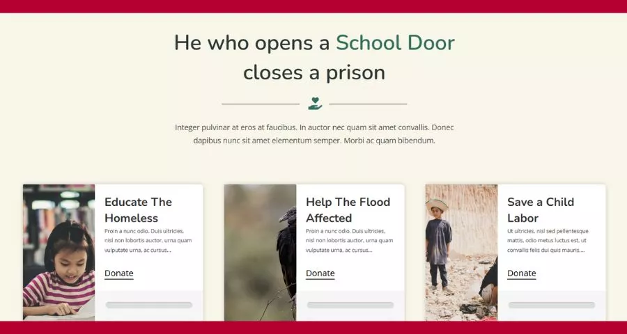 Best Non Profit Website Templates 14 OceanWP Charity Template