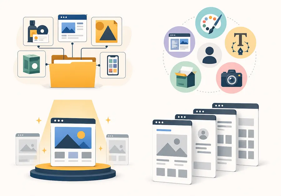 How to Create a Graphic Design Portfolio That Gets Hires 6 How to organize a graphic design portfolio by project type