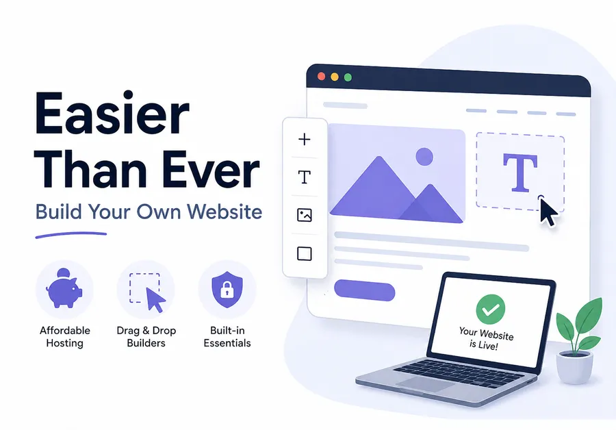 Why building your own site is easier than it used to be