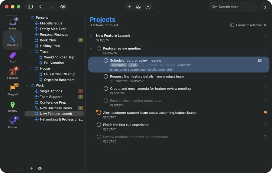 OmniFocus 