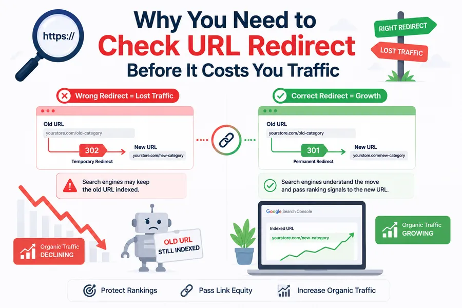 How to Check URL Redirect: Full Guide 5 Why you need to check URL redirect before it costs you traffic