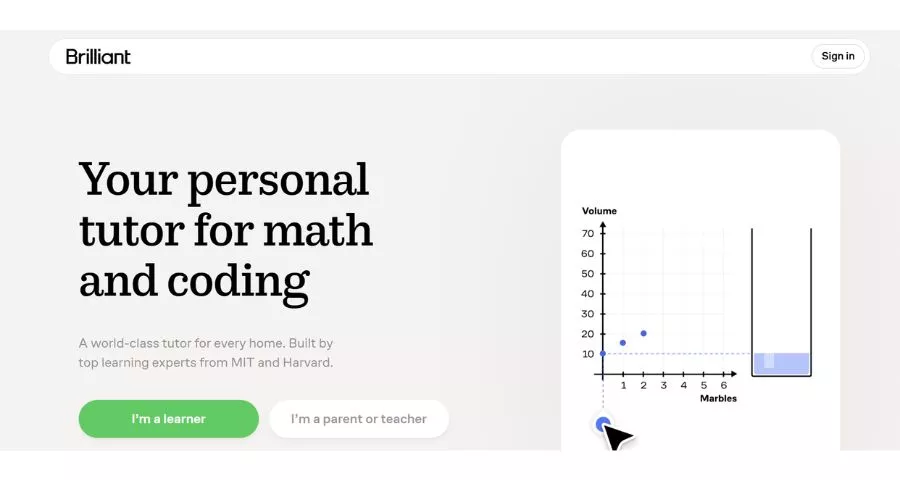 Brilliant: Best Interactive STEM Learning Application