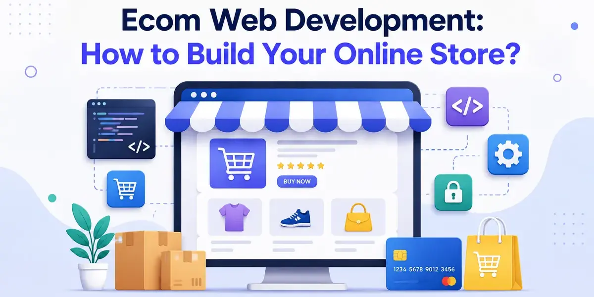 Ecom web development: how to build an online store step by step