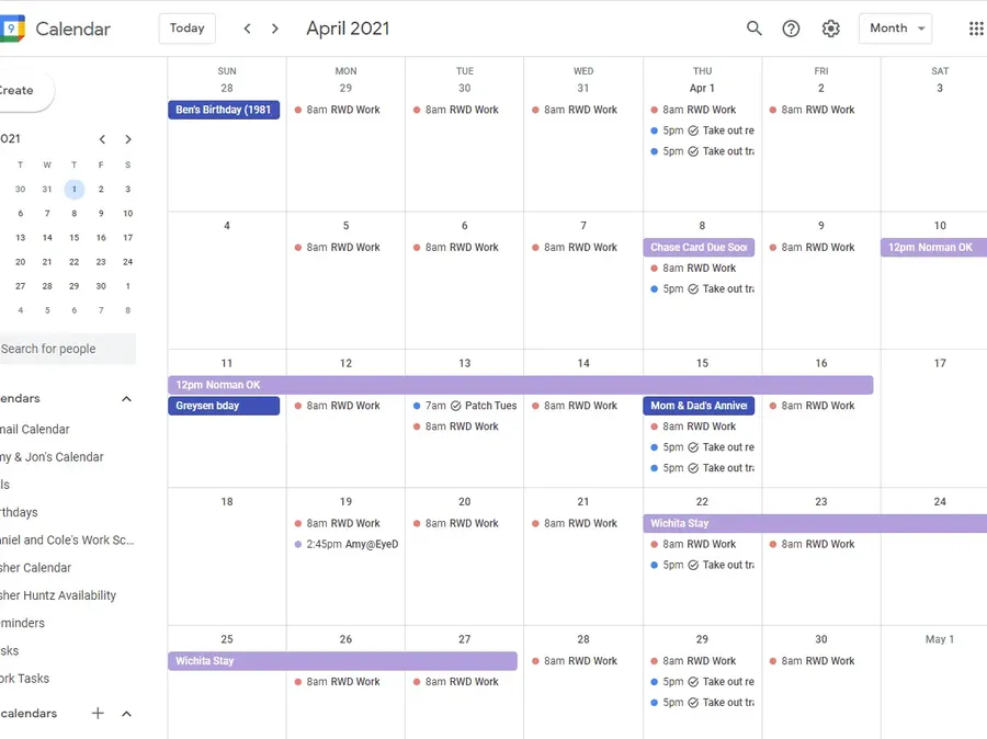 Google Calendar