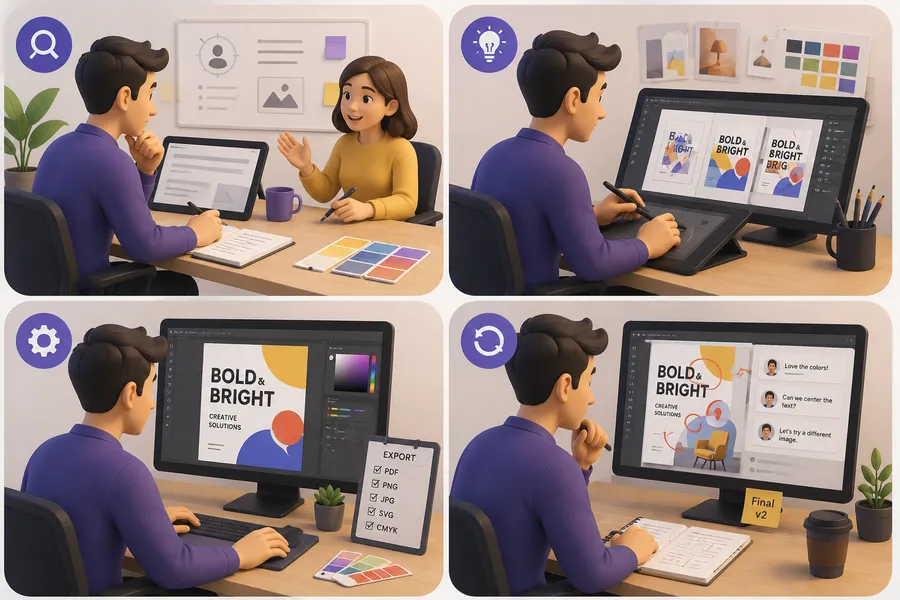 Graphic Designer Workflow