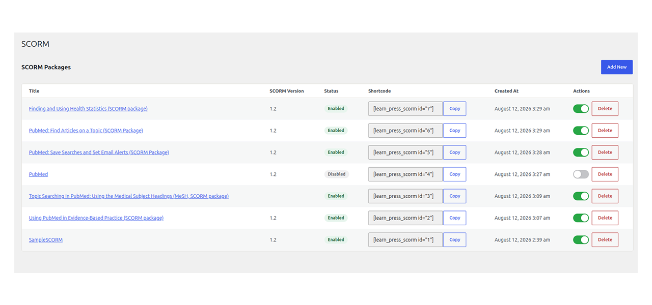 lp scorm screen 1