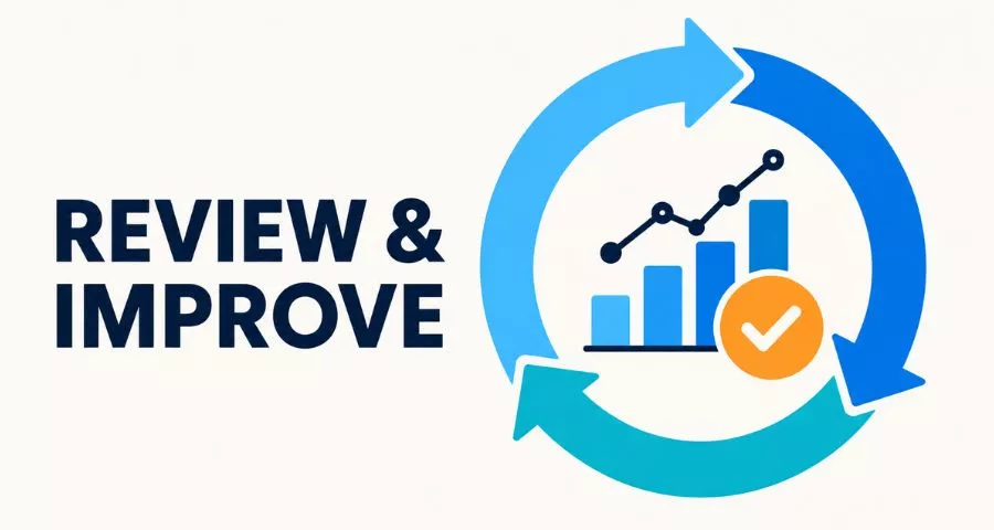 SEO Step by Step: How to Build a Winning SEO Strategy 10 SEO Step by Step: Review, Improve, and Repeat
