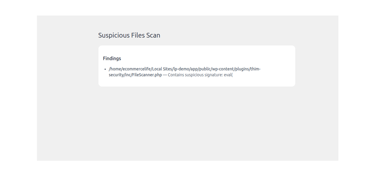 Thim Security - Advanced Protection for WordPress 3 thim security screen 4