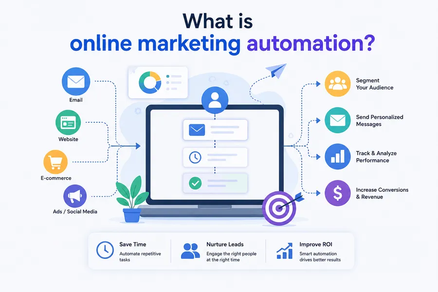 What is online marketing automation?