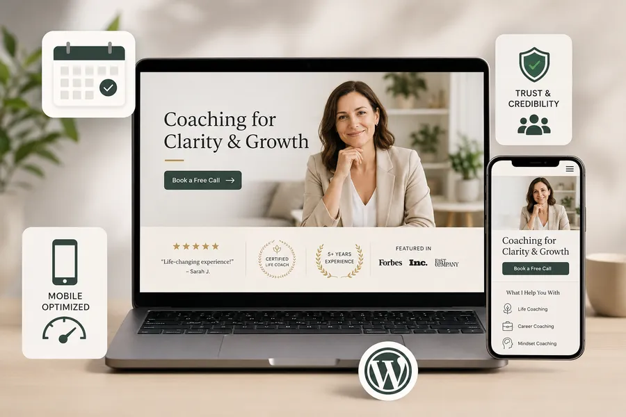 How to Choose the Best Coaching Website Templates? 5 What makes a good coaching website template
