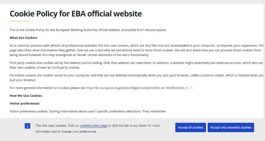 European Banking Authority