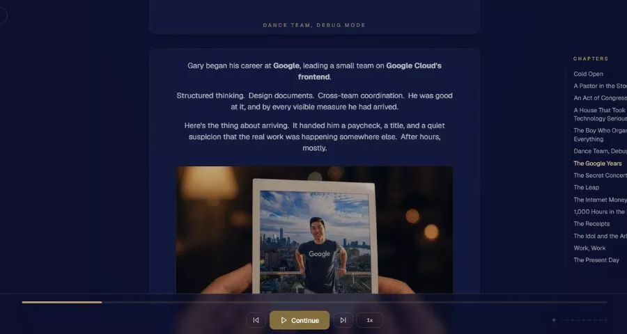 10 Best Personal Homepage Templates & Examples 12 Gary Sheng: A Story-Driven Personal Page