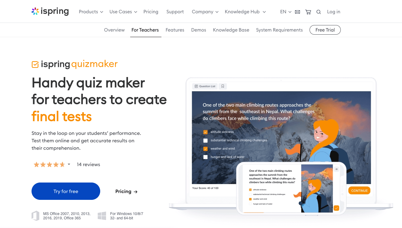 14 Top-Rated Quiz Maker Tools (Tested) 26 iSpring Quiz Maker