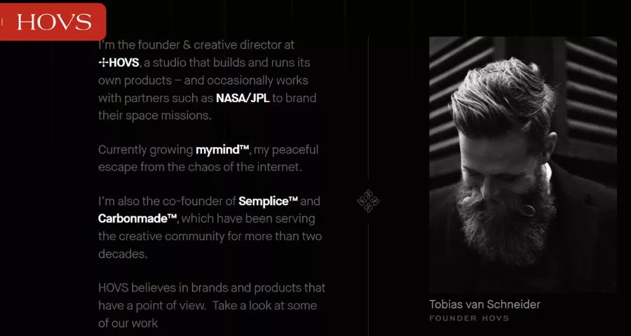 10 Best Personal Homepage Templates & Examples 15 Tobias van Schneider: A Strong Personal Brand System