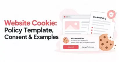 Website Cookie: Policy Template, Consent & Examples 6 Website Cookie: Policy Template, Consent & Examples