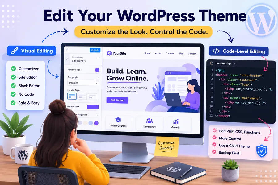How to Edit WordPress Themes Without Breaking Your Site 5 What it means to edit a WordPress theme