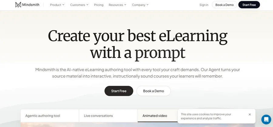 10+ Best eLearning Authoring Tools in 2026: Features, Pros and Cons 18 Mindsmith