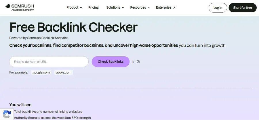 8+ Best Backlink Checker Tools for 2026 11 Semrush Backlink