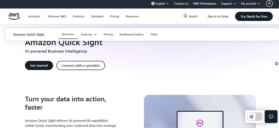 8+ Best Business Analytics Tools for 2026: Compared and Ranked 14 QuickSight