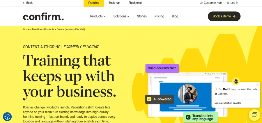 10+ Best eLearning Authoring Tools in 2026: Features, Pros and Cons 14 Confirm