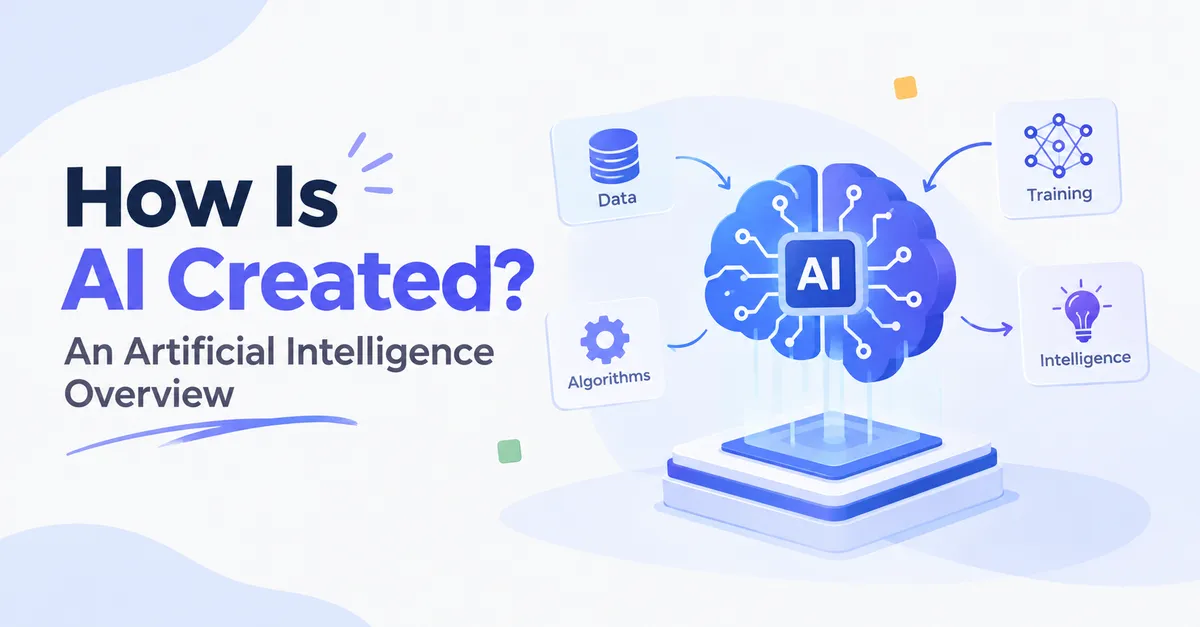 How Is AI Created? An Artificial Intelligence Overview