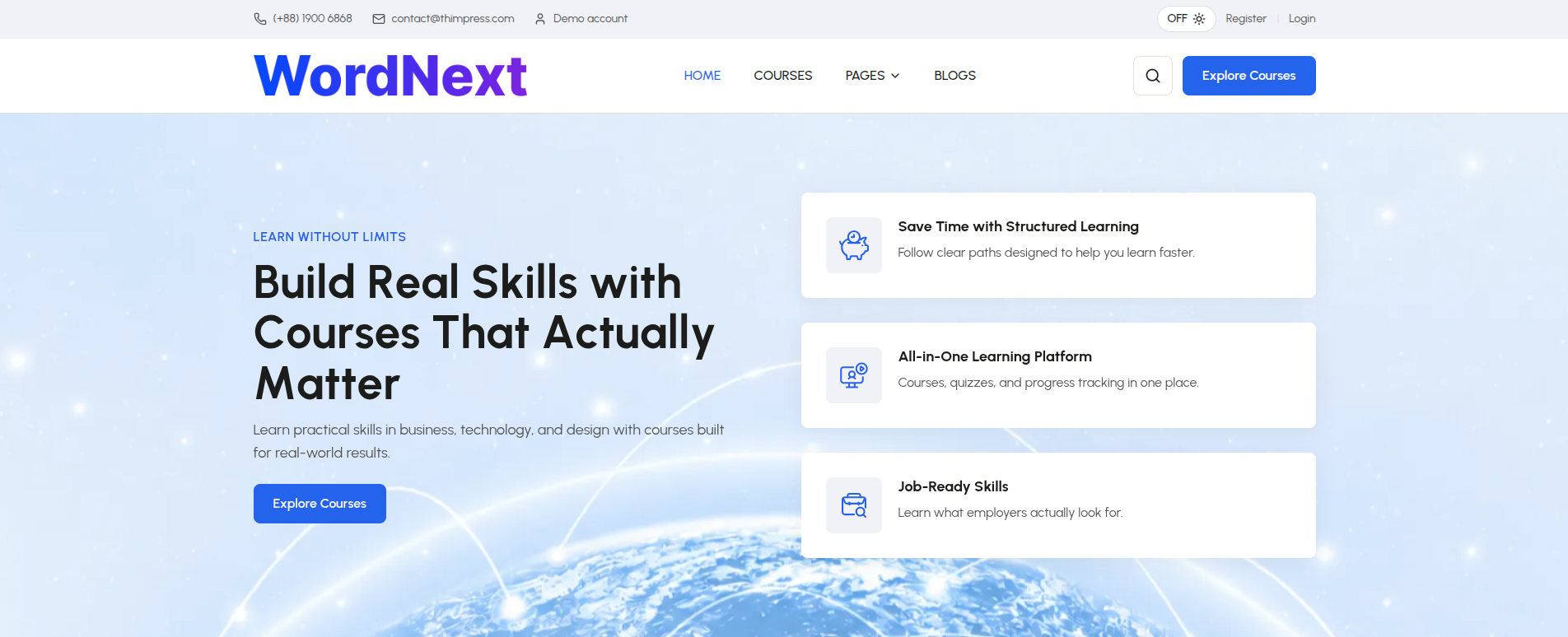 WordNext – NextJS Frontend for LearnPress 1 image 2