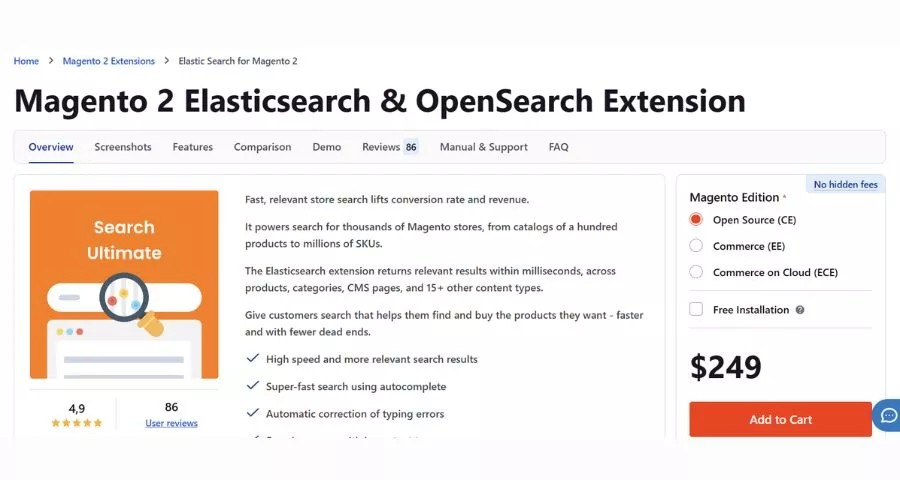 Magento Extension Guide: 6 Options for Your eCommerce Store 13 Mirasvit Search Ultimate