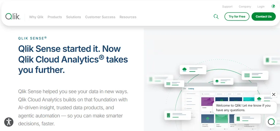 8+ Best Business Analytics Tools for 2026: Compared and Ranked 12 Qlik Sense