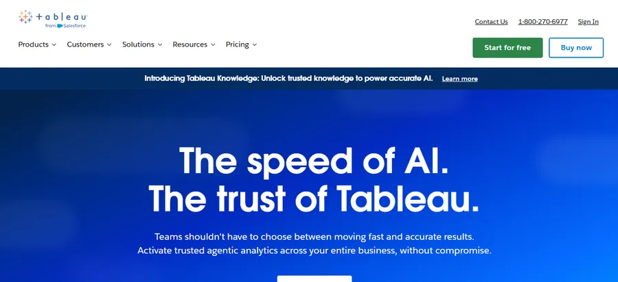 8+ Best Business Analytics Tools for 2026: Compared and Ranked 10 Tableau