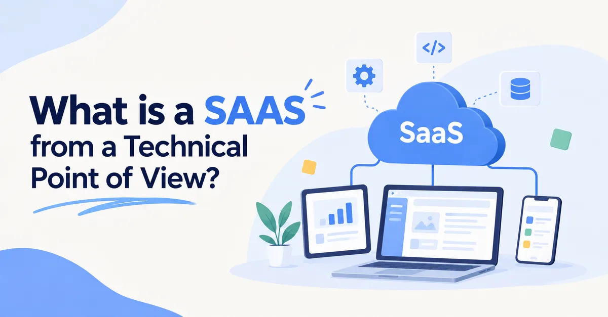 What is a SAAS from a technical point of view? 3 What is a SAAS from a technical point of view?